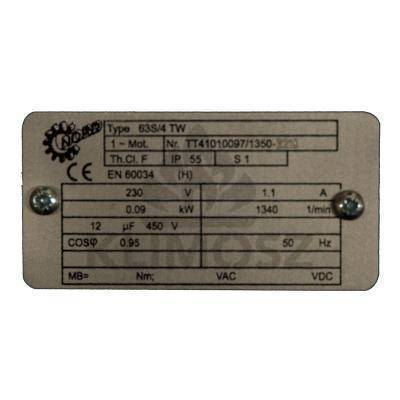 Motoreduktor  NORD 0.09kW